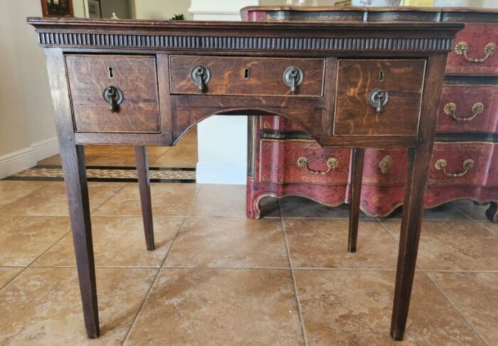 18th century antique english lowboy table 2888