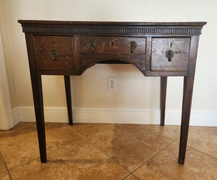 18th century antique english lowboy table 4448