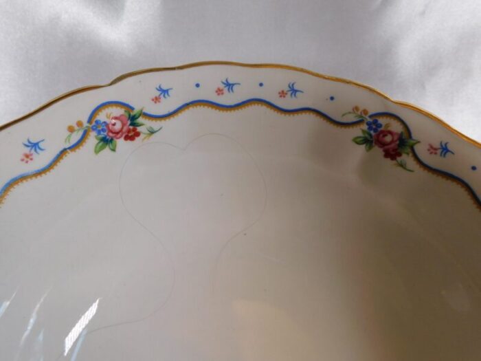 1930s william grindley coupe cereal bowl in linden lea 3028