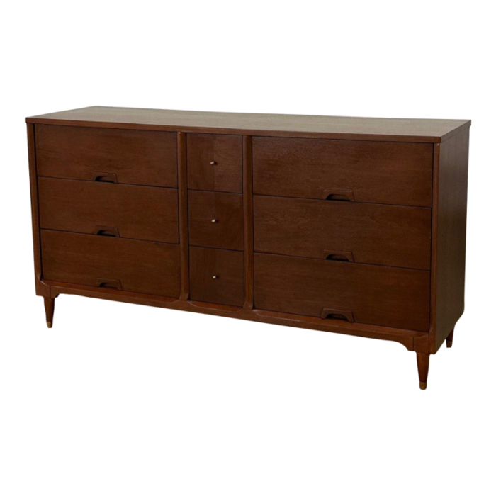 1960s mid century dresser in mahogany 3045