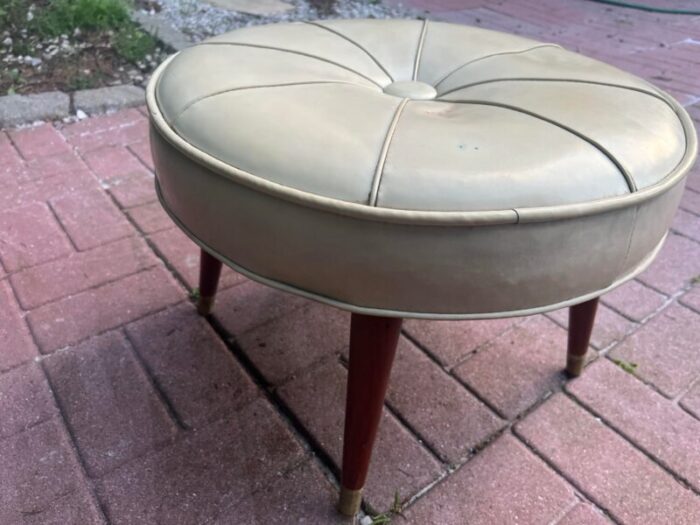 1960s mid century ottoman 0801