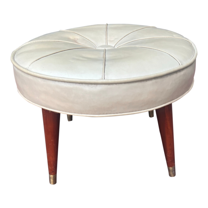 1960s mid century ottoman 8218