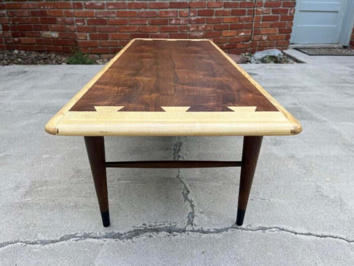 1960s restored lane acclaim cocktail coffee table 2832