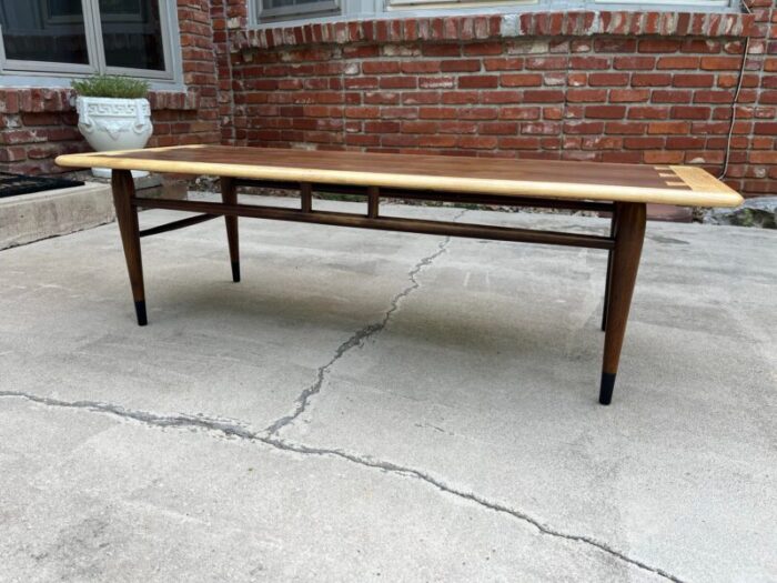 1960s restored lane acclaim cocktail coffee table 9497