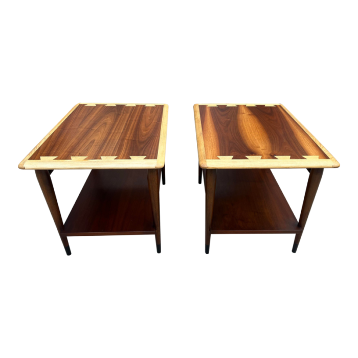 1960s restored lane acclaim side tables a pair 6681