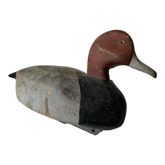 1960s wooden hand carved duck 3524