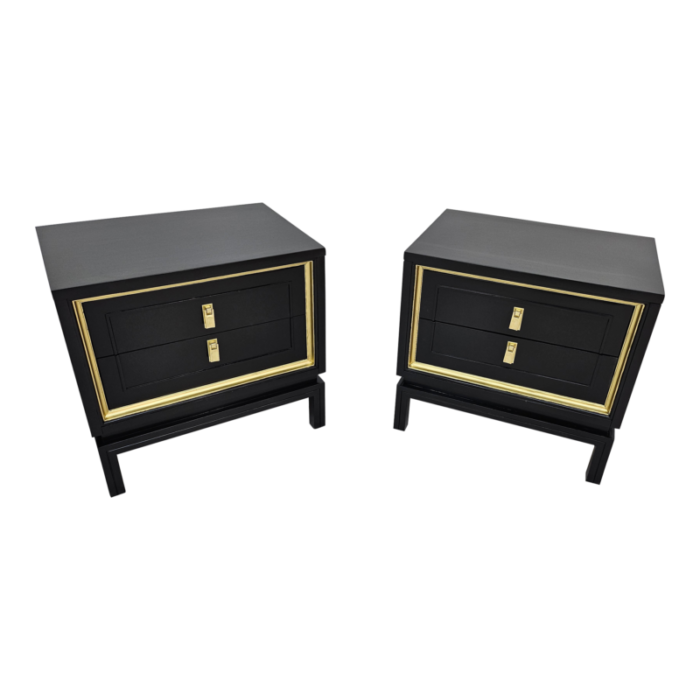 1970s hollywood regency nightstands set of 2 0219