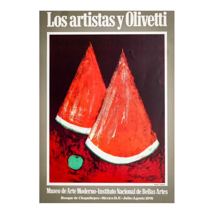 1976 rufino tamayo exhibition poster 0704