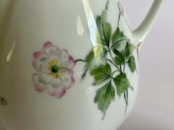 1980s b and g bing and grondahl kjobenhavn porcelain coffee pot made in denmark 9273