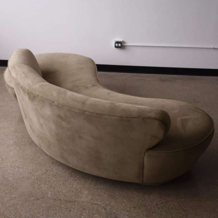 1980s vladimir kagan 4891 j sofa for directional 6692