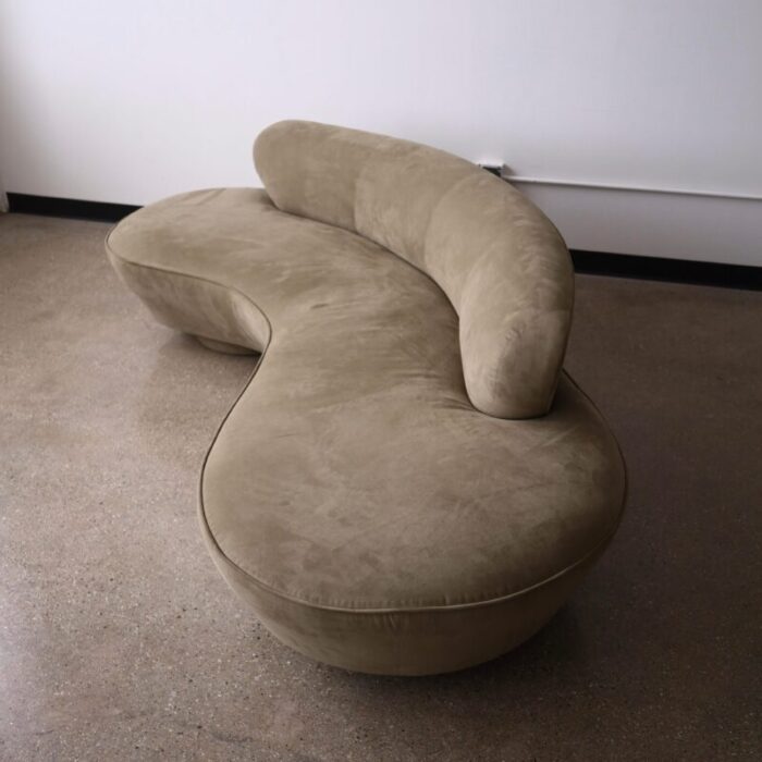 1980s vladimir kagan 4891 j sofa for directional 8418