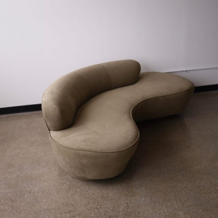 1980s vladimir kagan 4891 j sofa for directional 9831