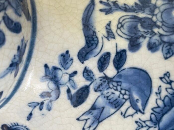 19th century blue and white porcelain vase china 3