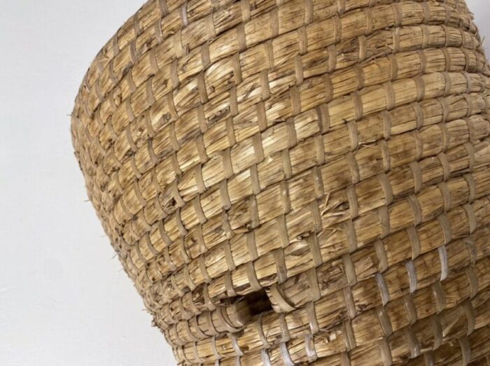 19th century french straw domed bee hive 14