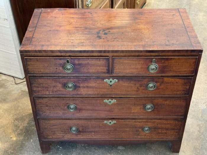 19th century george iii mahogany chest 4775