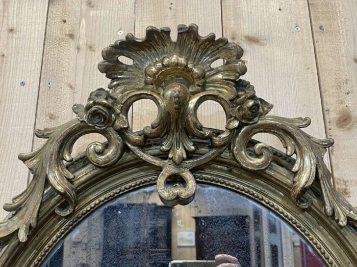 19th century louis xv style mirror 2