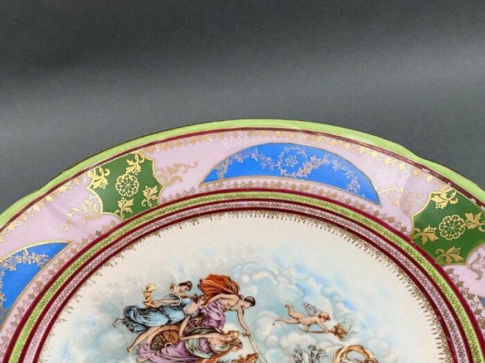 19th century porcelain plate from capodimonte 10