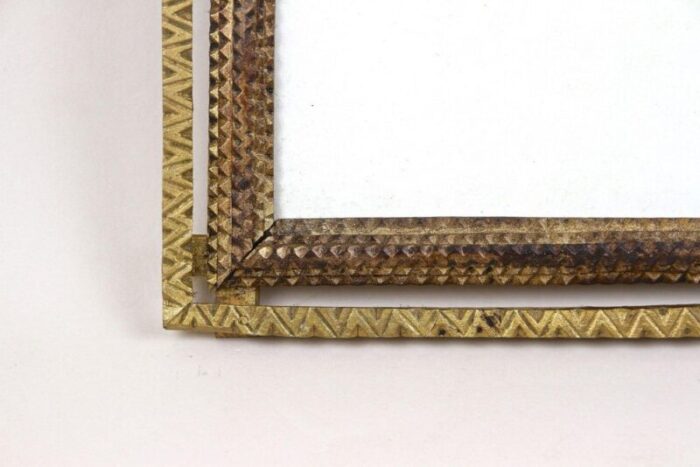 19th century tramp art gilt rustic photo frame austria 1870s 6