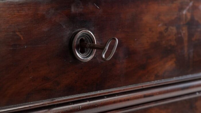 19th century walnut chest of drawers 0142