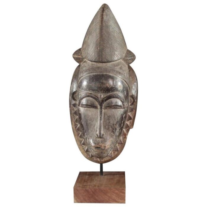 20th century sculpture african mask ivory coast 1