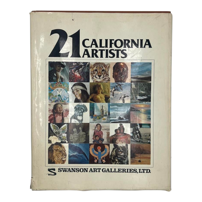 21 california artists first edition 1971 swanson art galleries 8640