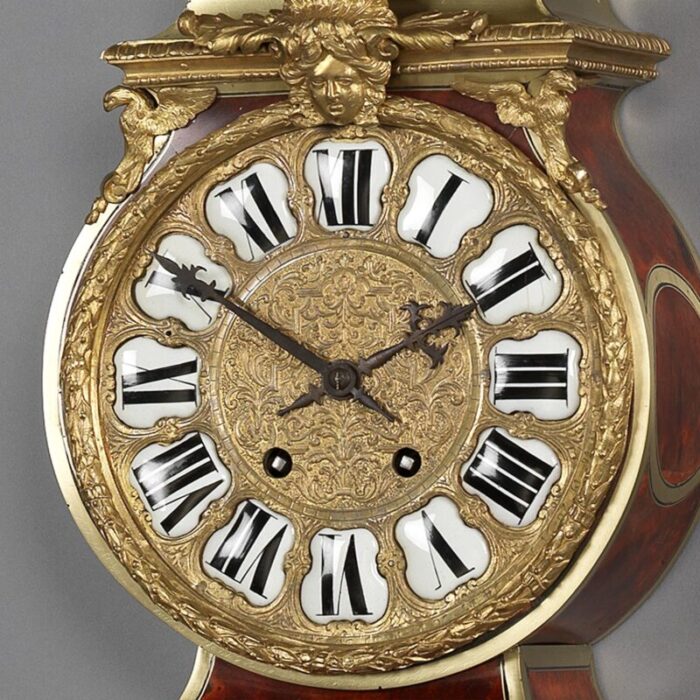 B67770 Ormolu Clock and Barometer detail 2 master