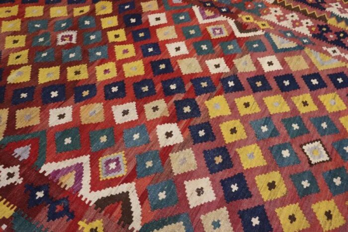 afghan kilim rug 1920s 7