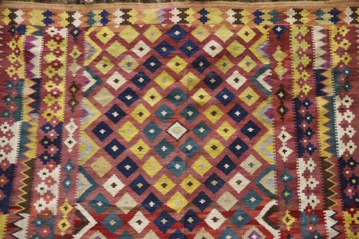 afghan kilim rug 1920s 8