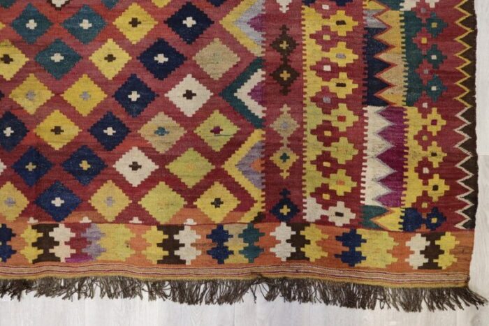 afghan kilim rug 1920s 9