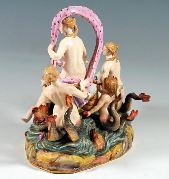 allegorical the water group by m v acier for meissen porcelain germany 1860s 5