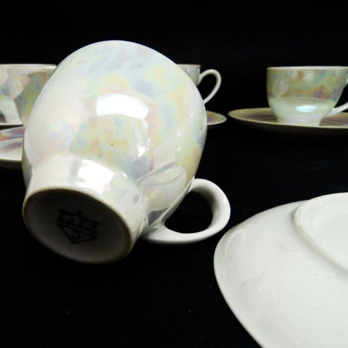 ania coffee set from cmielow poland 1960s set of 13 2