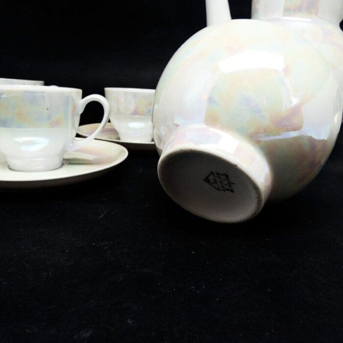 ania coffee set from cmielow poland 1960s set of 13 3