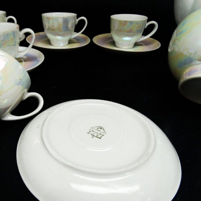 ania coffee set from cmielow poland 1960s set of 13 4