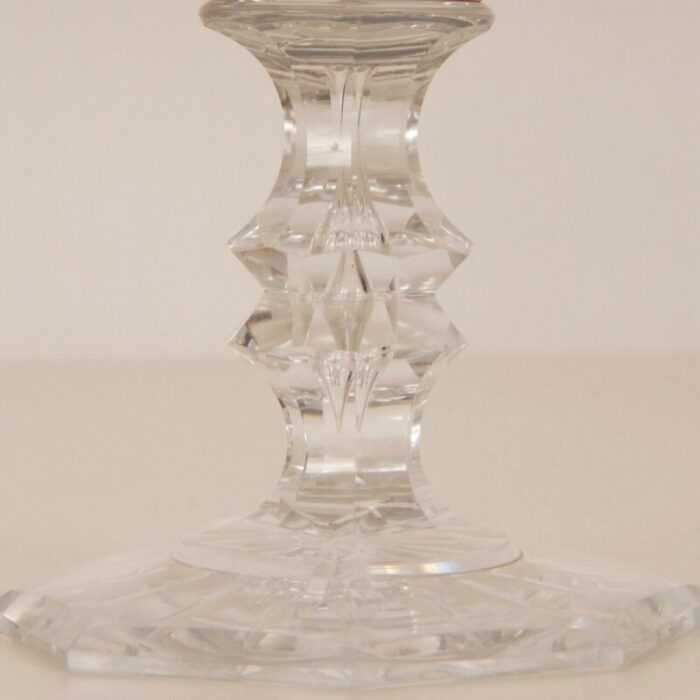 antique crystal cut glass vases set of 2 16