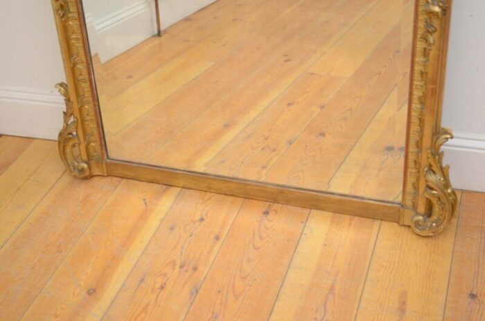 antique giltwood mirror 1880 15