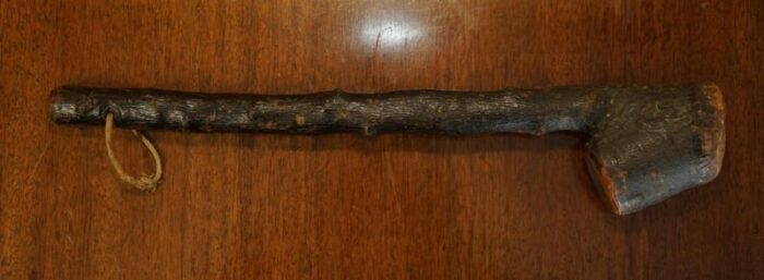 antique irish knobkerrie stick 13