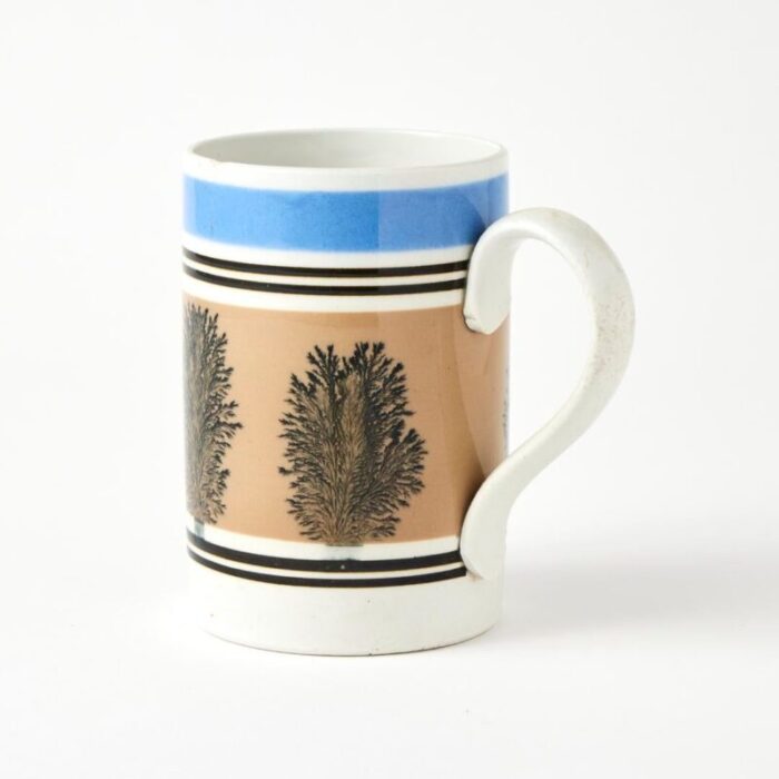 antique mochaware mug 5309