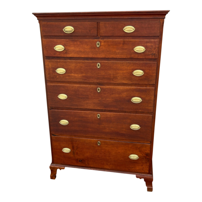 antique piedmont region tall chest of drawers 5229