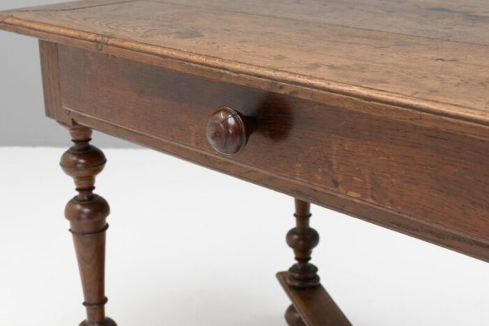 antique stretcher table 1850 0386