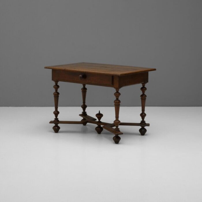 antique stretcher table 1850 4258