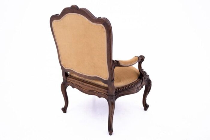 armchair with footstool france 1880s set of 2 1949