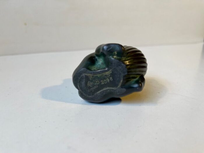 art deco baby girl figurine with pen holder from just andersen 1930s 6