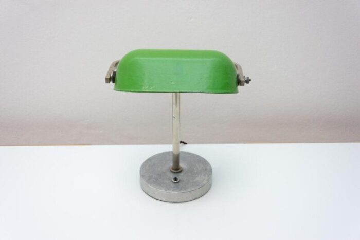 art deco bankers lamp 1930s 6797