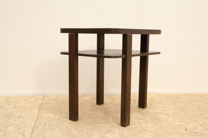 art deco bohemia walnut coffee table from thonet 1930s 2538