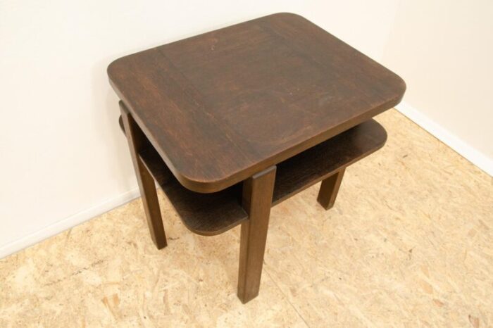 art deco bohemia walnut coffee table from thonet 1930s 5018