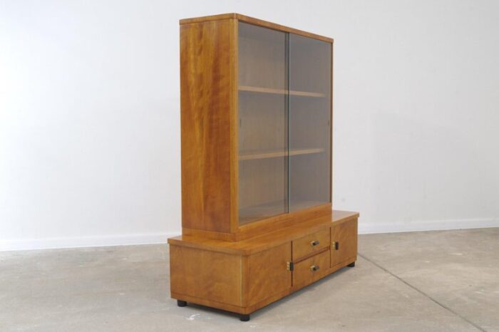 art deco bookcase former czechoslovakia 1930s 2336