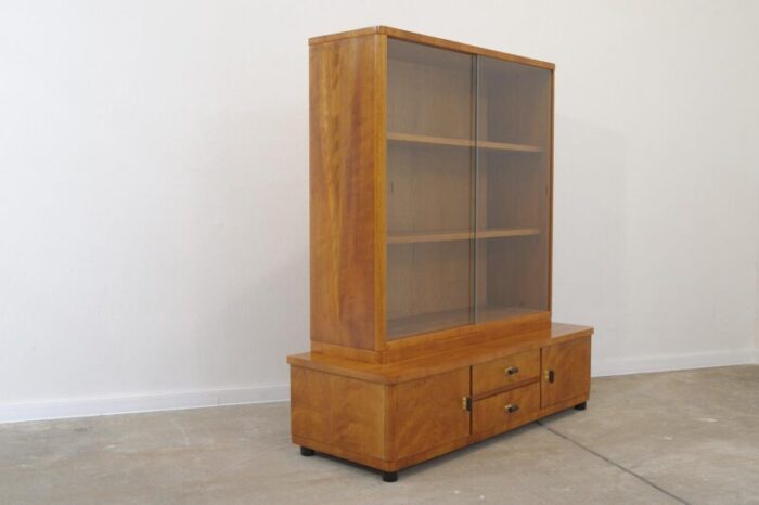 art deco bookcase former czechoslovakia 1930s 3348