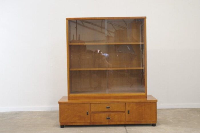 art deco bookcase former czechoslovakia 1930s 3503