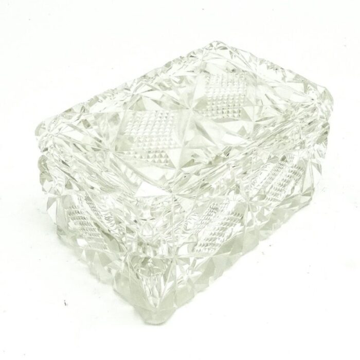 art deco crystal box czechoslovakia 1930s 1