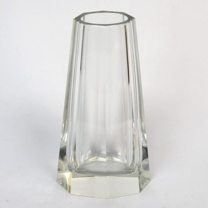 art deco crystal vase 1930s 2